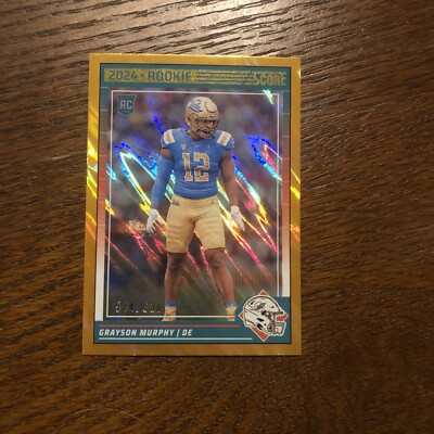 Grayson Murphy 2024 Panini Score Lava Parallel RC #d 534/630 Rookie