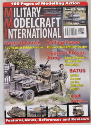Military Modelcraft International: December 2018, Volume 23, Issue 02 - 第 1/3 張圖片
