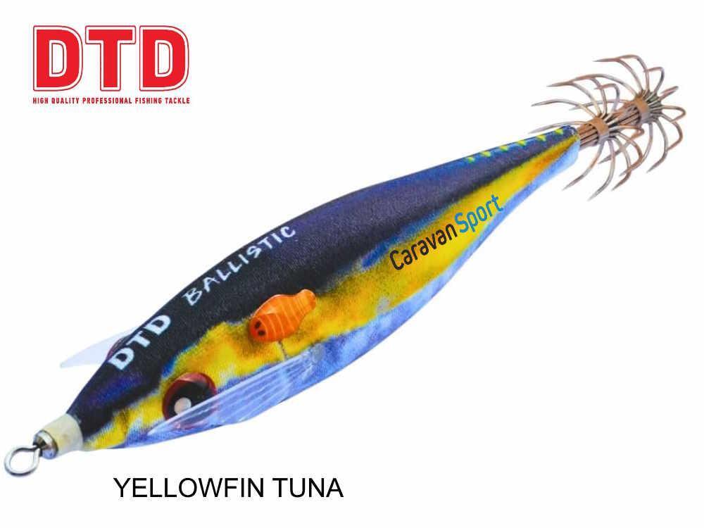 Leurre De Pêche DTD Ballistic EGI - Couleur P, Taille 3.0, 100mm, Vitesse De Coulée 4.5 S/m - Pour Céphalopodes En Mer