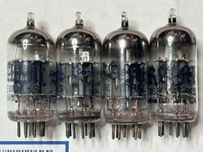 Lot of 4 RAM Vintage Electronic Vacuum Tubes