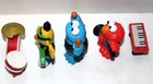 SESAME STREET ROCK BAND 3 Figures ELMO COOKIE BERT w/2 Music Instrument HASBRO  — photo 5