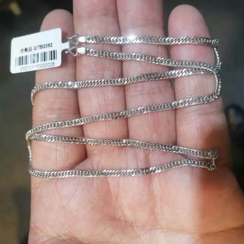 Solid Platinum 950 Necklace 2.5mm 