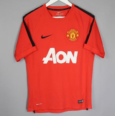 MANCHESTER UNITED NIKE 2014/2015 FOOTBALL TRAINING JERSEY SIZE M