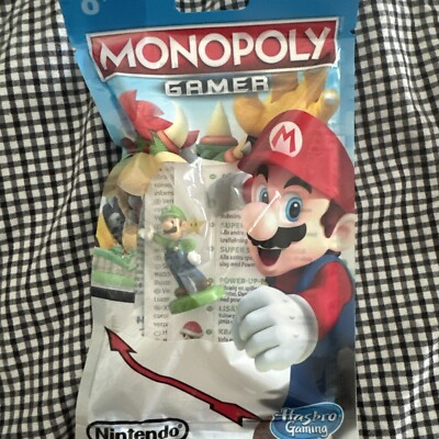 Super Mario Monopoly Gamer Power Pack LUIGI Board Game  Nintendo NEU    