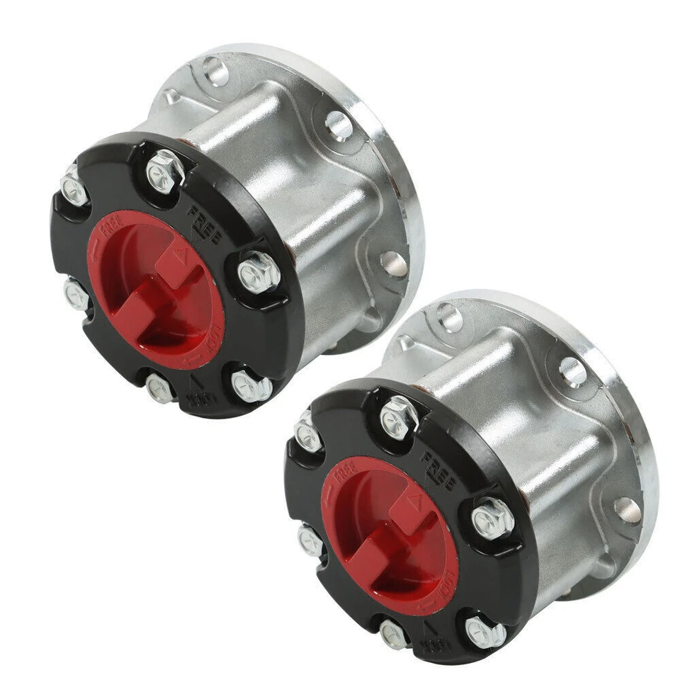 Manual Wheel Locking Hubs For 1992-1995 Toyota 4Runner T100 Hilux Pickup Foto 3 de 4