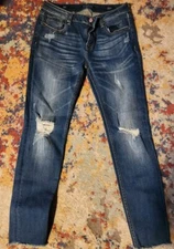 Vigoss Jagger Skinny Classic Fit W28 L27 Denim Raw Jeans