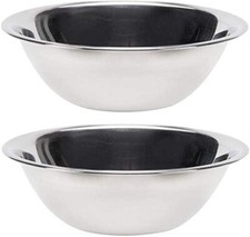 Vollrath 47930 SS Mixing Bowl, Set of 2 -3/4-Quart, Stainless Steel