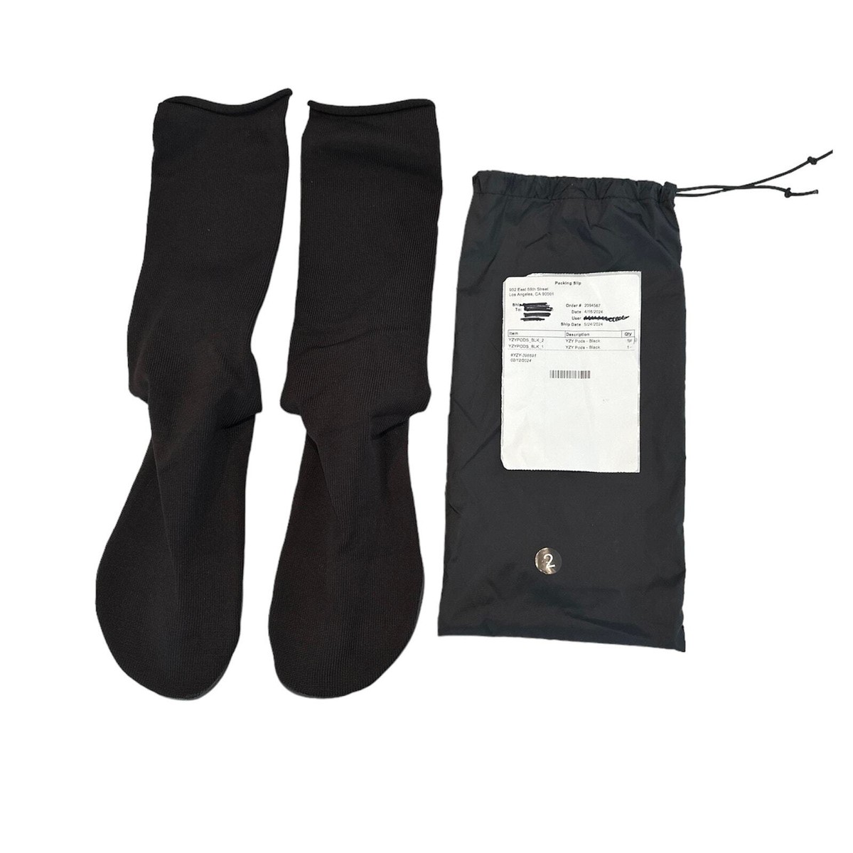 テレビ Lee YZY Pods Size 2 (Mens Size 9-10.5) Yeezy Pods BRAND NEW IN HAND