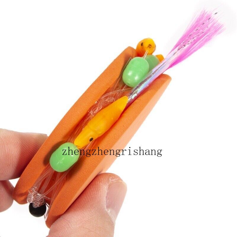 BESPORTBLE Lot de 100 supports de ligne de pêche Snell Leader bas de