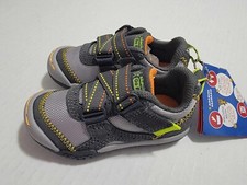 Skechers Toddler Boys Flex Play-Easy Pick Sneaker Charcoal/Grey Size 6.5 Medium