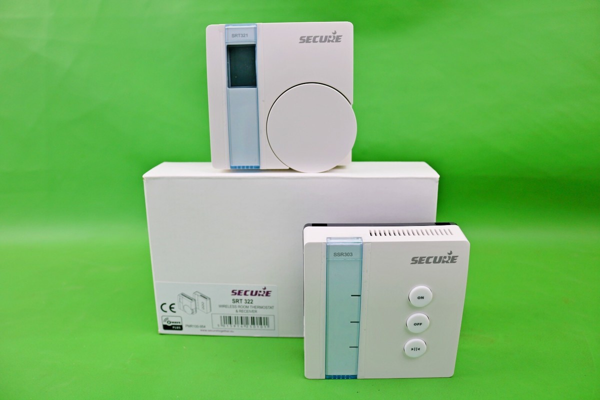 Secure SRT322 Z-Wave Plus Wireless Room Thermostat Receiver