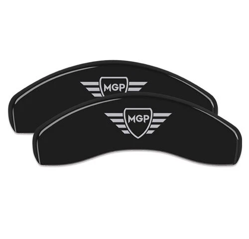 Cubiertas de pinza de disco de freno negras "MGP" delanteras + traseras Toyota Prius 2010-2017 4 piezas Foto 3 de 4