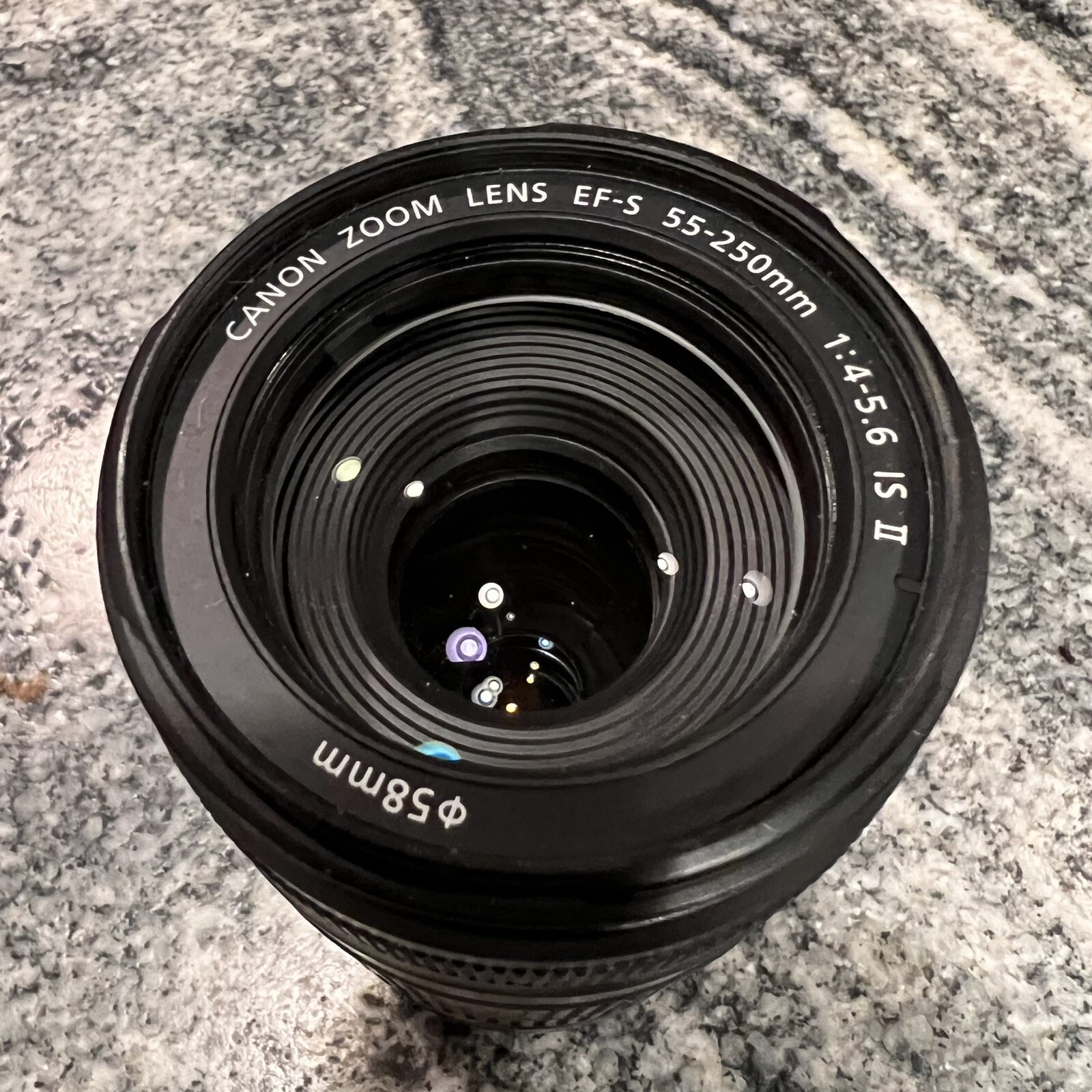 Canon EFS 55250mm f/45.6 IS II Telephoto Zoom Lens For Canon Rebel