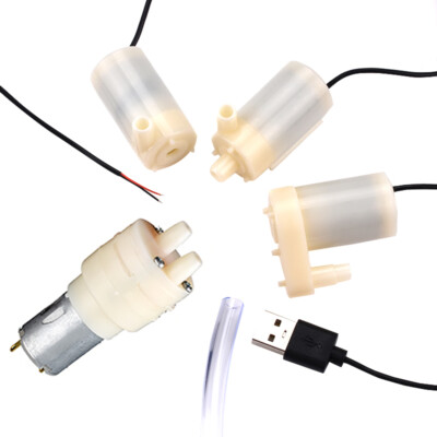 DC3V/DC5V Mini Wasserpumpe Horizontal Brunnen Vertikal USB Stecker Kabellänge 1M