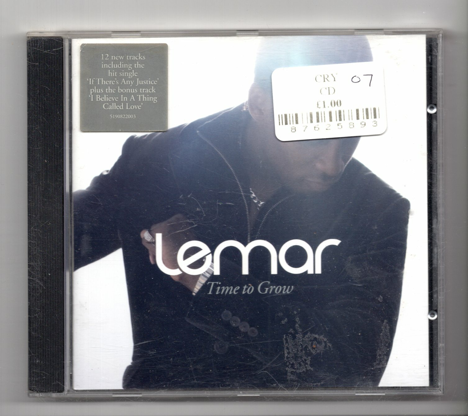 (JT619) Lemar, Time To Grow - 2004 CD