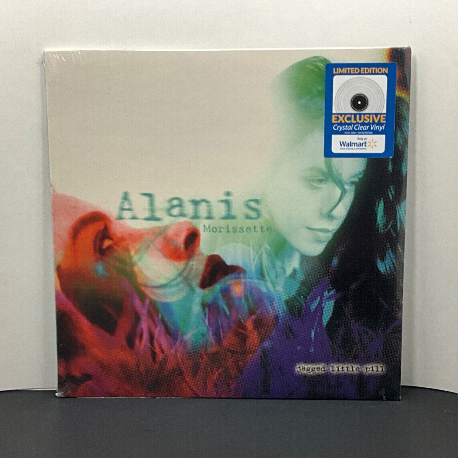ALANIS MORISSETTE - JAGGED LITTLE PILL LP RECORD CRYSTAL CLEAR VINYL NEW/SEALED!
