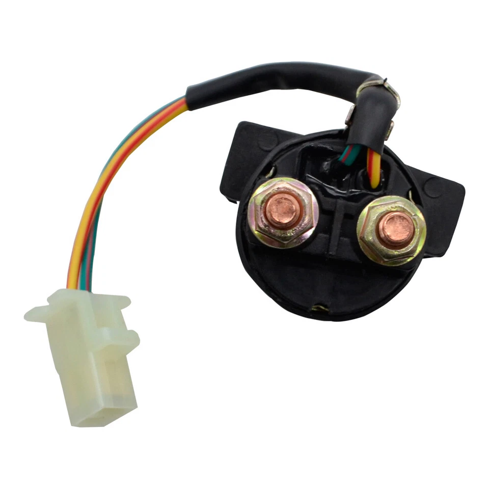 Relé de solenoide de arranque para Yamaha BIG BEAR YFM350 87-99 GRIZZLY YFM125 04-12 ATV Foto 3 de 4