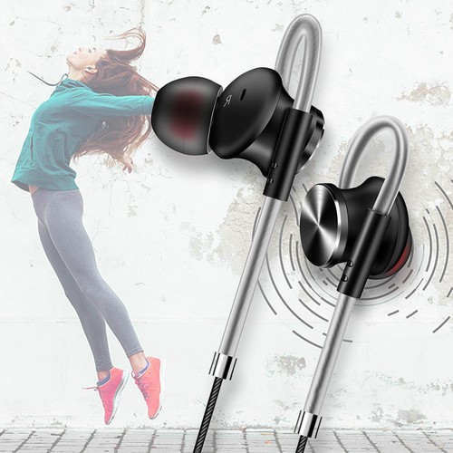 Wired Earbuds with Mic Music Control, Stereo Bass Noise Cancelling Headphones - Picture 5 of 12