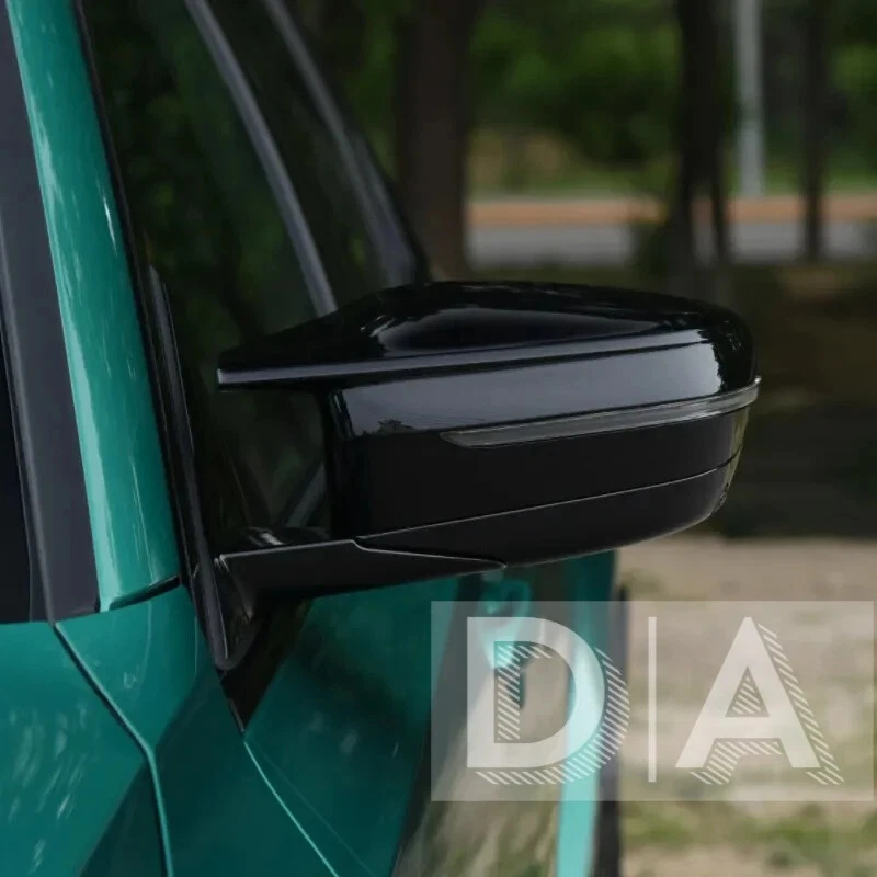 M3 STYLE GLOSS BLACK WING MIRROR COVERS FOR BMW G20 G22 G23 G26 G30 3 4 5 SERIES - Image 4 of 4
