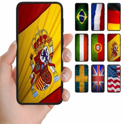 For Huawei Series - National Flag Theme Print Mobile Phone Back Case Cover #1