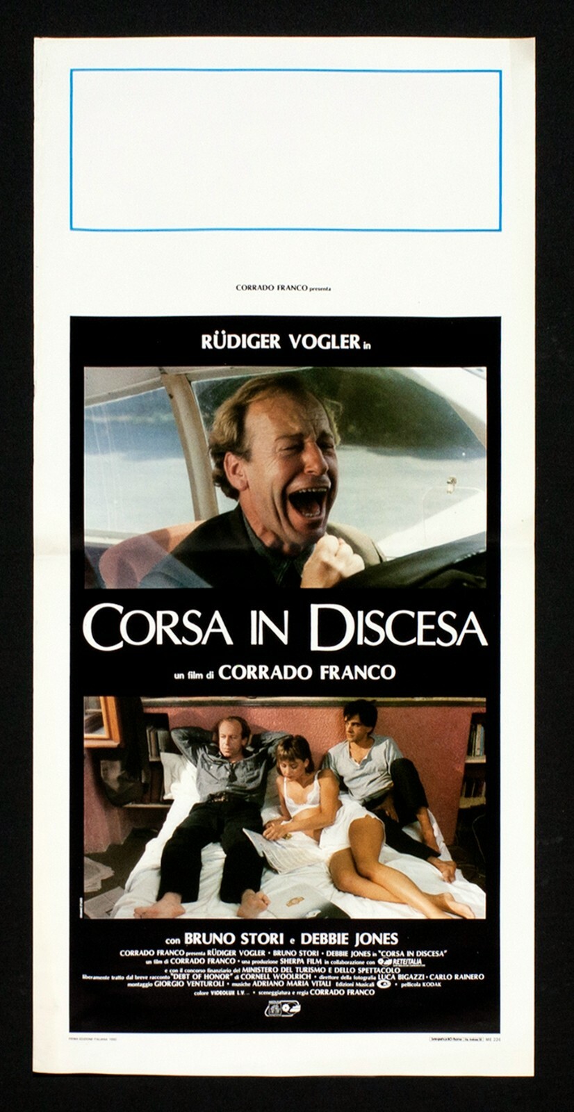 Locandina di CORSA IN DISCESA (1989)