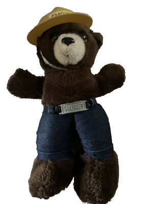 Vintage Dakin Smokey the Bear Plush Stuffed Animal 10