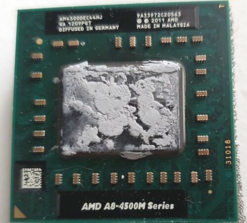 AMD A8-4500M ZM192463C4451 Mobile APU CPU Processor Socket FS1 r2 722pin 1.9Ghz