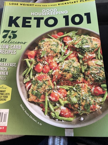 KETO 101 GOOD HOUSEKEEPING SPECIAL MAGAZINE 2023 75 Recipes T-575 - Picture 4 of 4