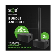 SE Audio C6 Aktives PA-System  Stereo Bündle...