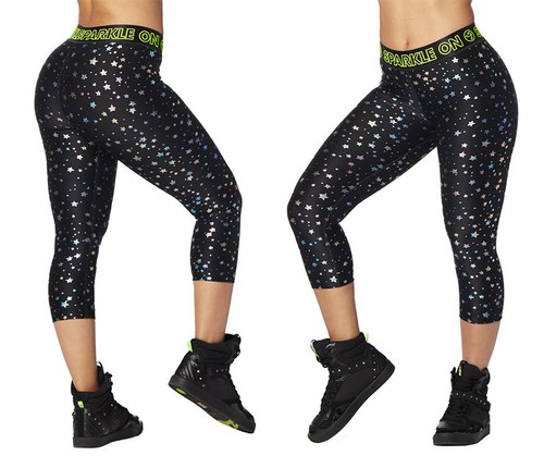 Zumba ~ Dream Capri Leggings - Black 