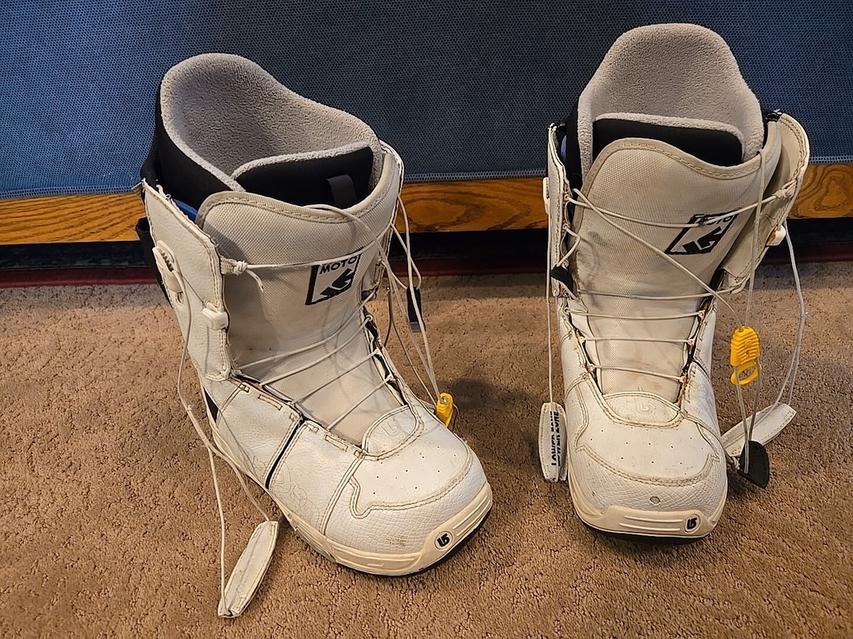 Burton Moto IMPRINT 1 Mens 7 Snowboard Boots Speed Zone Lacing