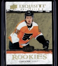 2021-22 UD Exquisite Collection GOLD Parallel Cam York Rookie 14/25 #R-CY