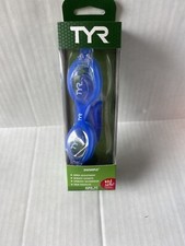TYR SWIMPLE Tie Dye Child Youth Swim Goggles Tie Dye Clear/blue Kids' fit 3