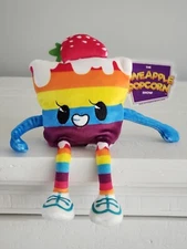 The Pineapple Popcorn Show - Sugarlicious #10 Rainbow Cake - 6.5" Beanbag Plush