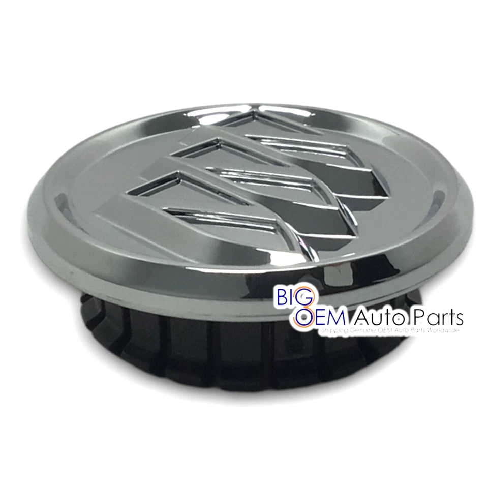 Tampa central de roda Buick 2003 - 2017 tampa de cubo cromada nova OEM 9594955 - Imagem 4 de 4