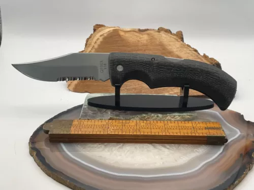 Gerber Gator 650 Single Combo Blade folder w/rubber handle--183.24