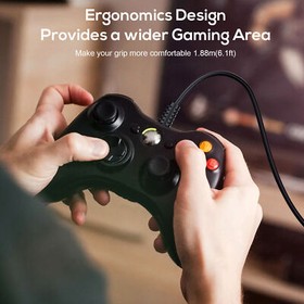 For Microsoft Xbox 360 Wired USB Game Controller PC Windows 11/10/8/7/XP Gamepad