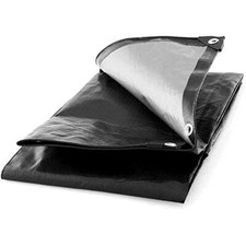 3 m x 4 m Tarpaulin Heavy Duty Waterproof Cover Tarp Ground Camping Sheet Best