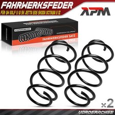2x Feder Fahrwerksfeder Vorne für VW Golf V 1K5 VI 5K1 Jetta 3 4 Skoda Octavia
