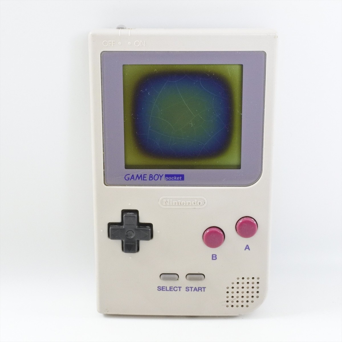 JUNK Gameboy Pocket Console GRAY MGB-001 NotWorking NoCover CHINA