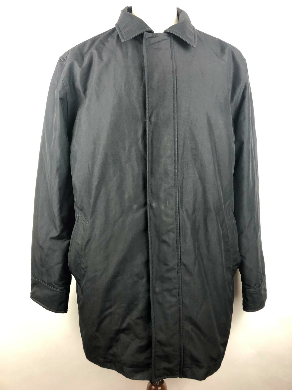 long black winter coat