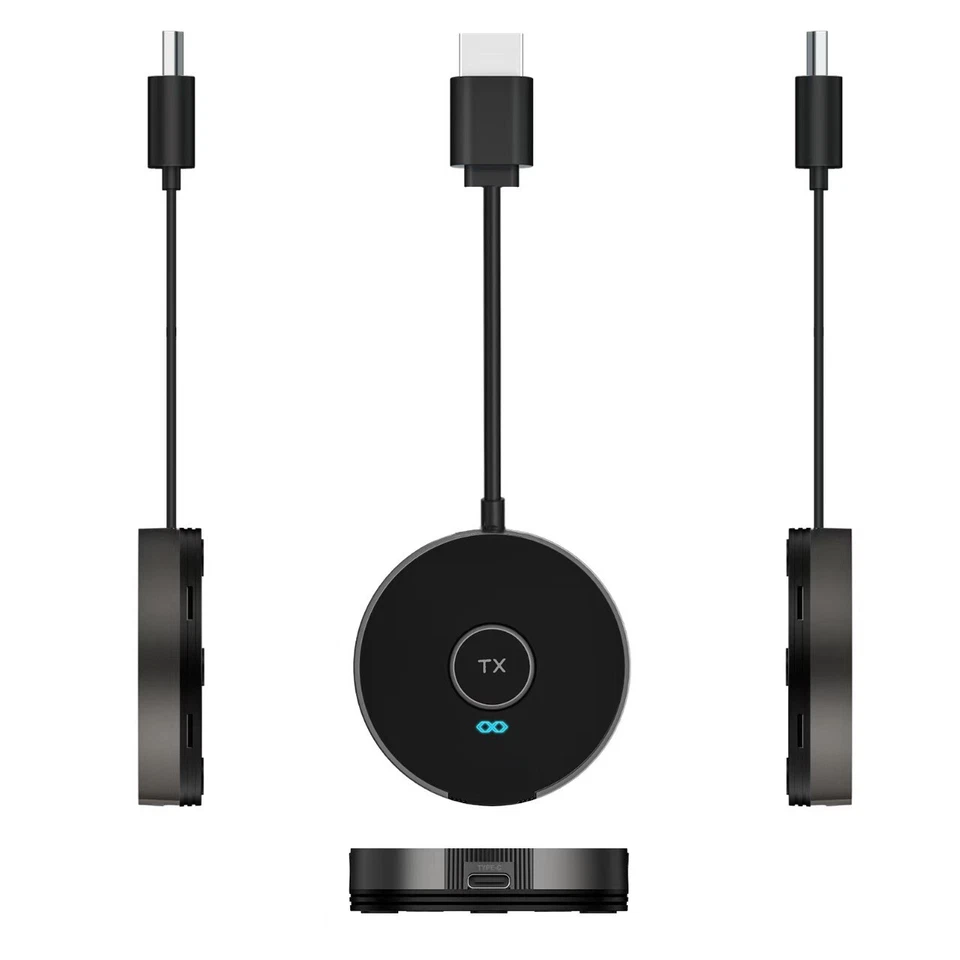 Wireless HDMI Transmitter und 3 Receiver 1080P 2.4G/5.8G @60Hz, 165ft Reichweite - Bild 3 von 4