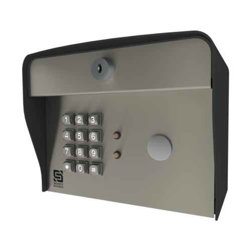 Security Brands ADV-1000 12/24V Gate Keypad Knox Cutout Post Mount 2 Doors - Afbeelding 1 van 1