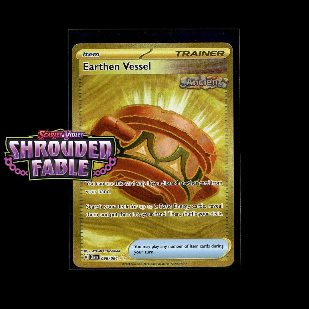 Earthen Vessel Pokmon TCG Cards for sale | eBay