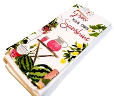 2Pk Kay Dee Designs ESSENTIAL KITCHEN TOWEL SUMMER GARDEN Grow Your Own Sunshine