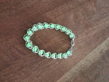 Custom Made Glow In The Dark Bracelet  - One-Of-A-Kind but not 14 kt :-(