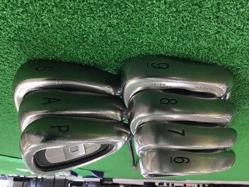 DAIWA GLOBERIDE ONOFF ironset 6〜9 PwAwSw 7pc Smooth Kick MP-506i FLEX S - Image 2 of 4