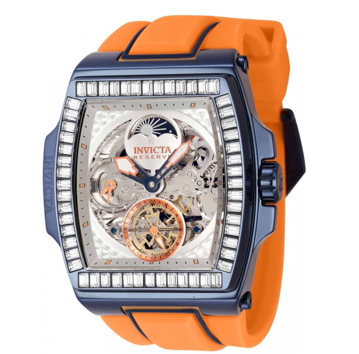 Invicta Reserve S1 Rally Diablo Men 51mm Dual Time Automatic