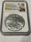 2025 American Silver Eagle First Eagle Privy 1 oz Brilliant Uncirculated NGC
