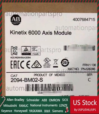 New Factory Sealed 2094-BM02-S Integrated Axis Module 15A Servo Drive